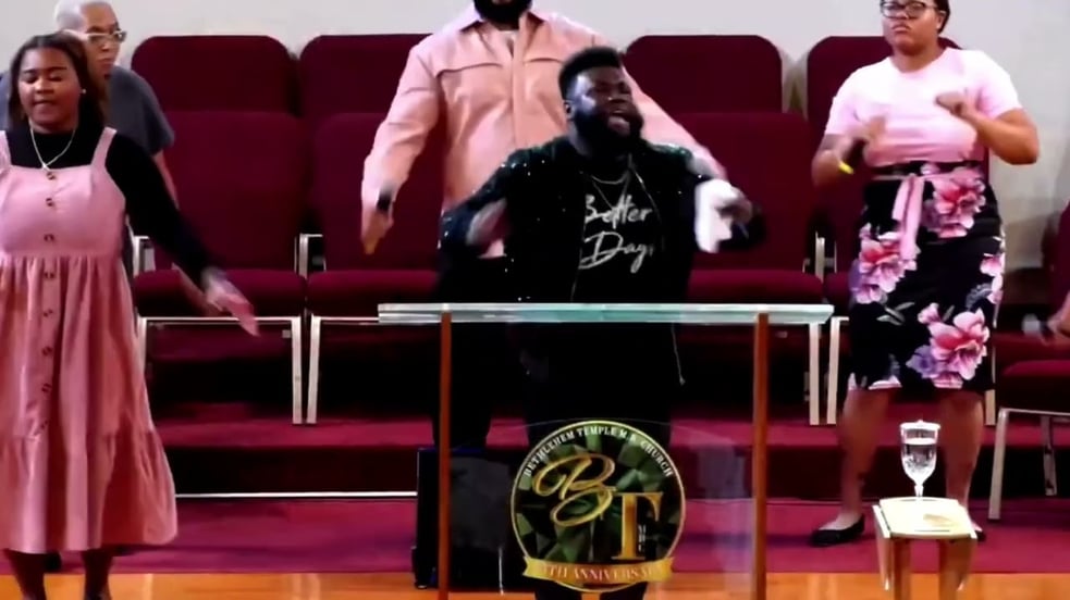 Robert Hawkins-  God’s Got a Blessing” by @normanhutchins8851  at Bethlehem Temple Church! 10/13