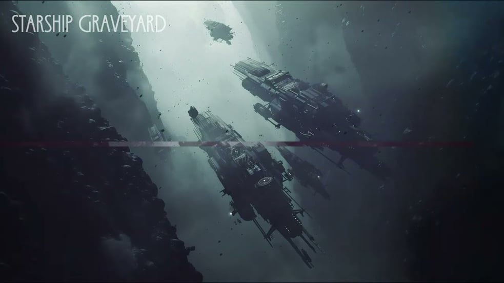 Starship Graveyard – Dark Ambient Synthscape | Mysterious & Eerie Space Music