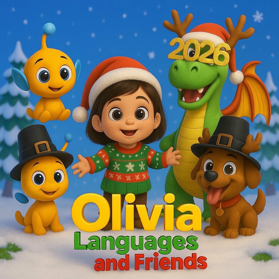 Happy WHOLE days by Olivia Languages and Friends