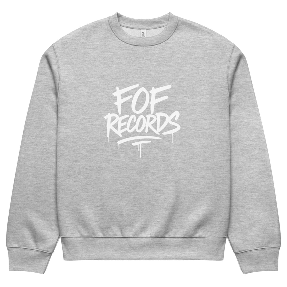Faith Over Fear Crewneck – FOF Records Heavyweight Sweatshirt