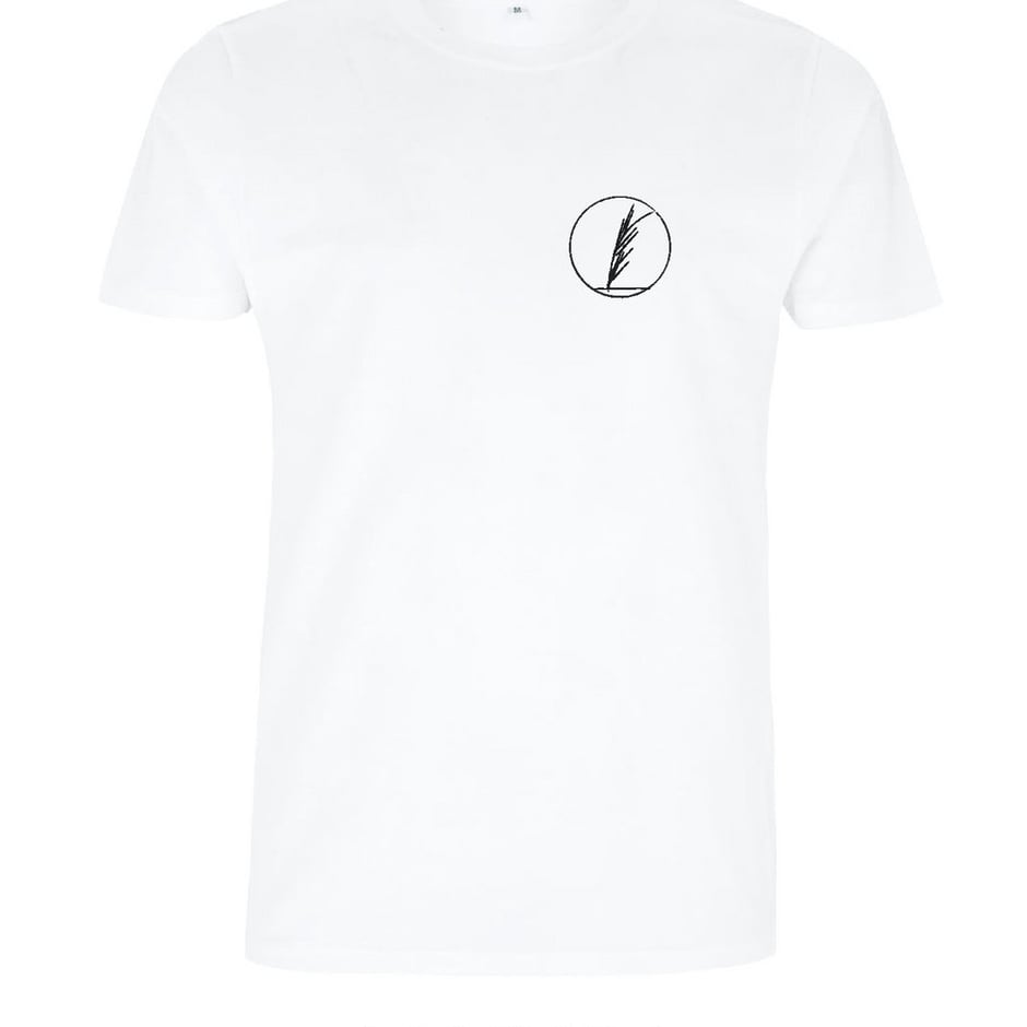 White Black Feathers T- Shirt