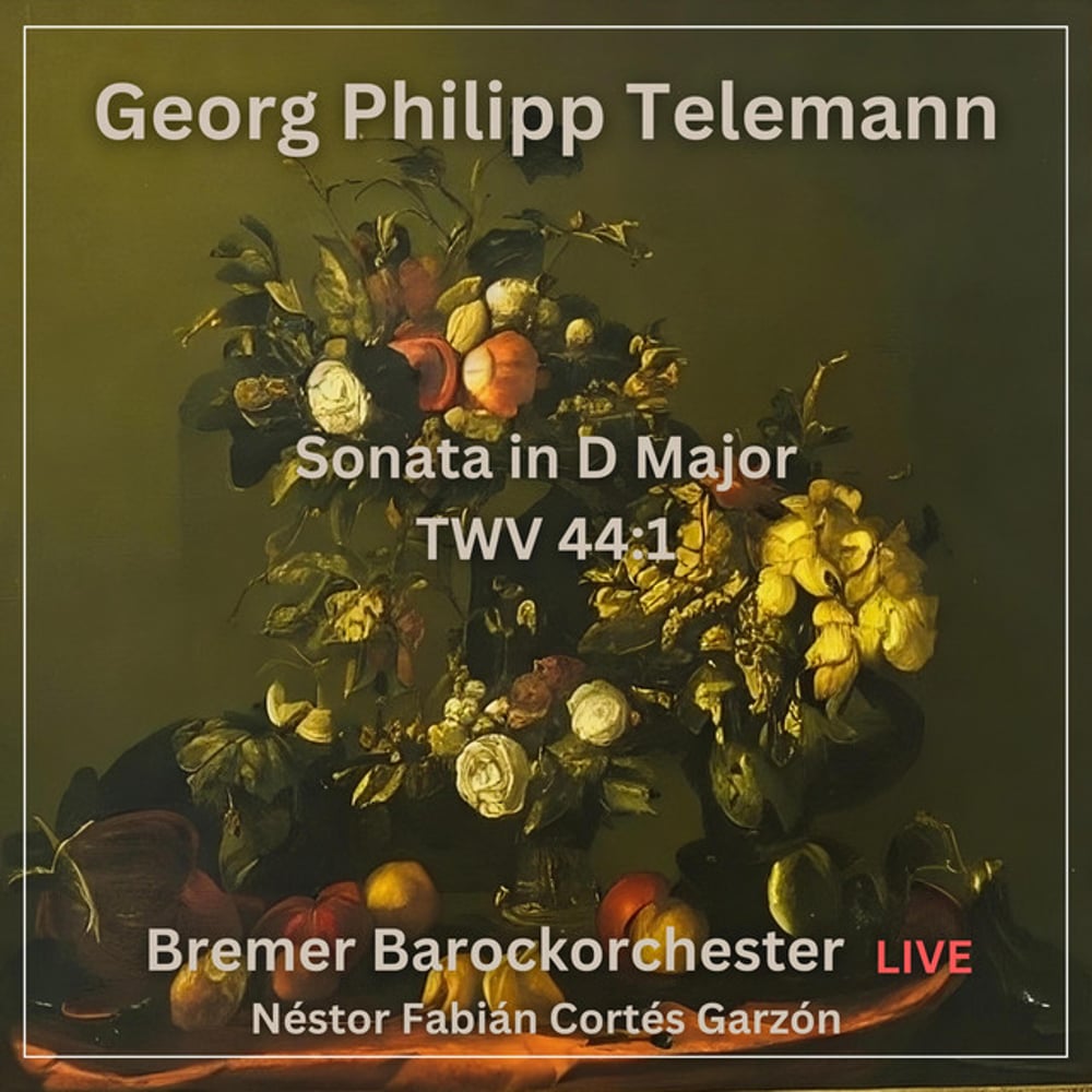 Telemann TWV 44:1 Bremer Barockorchester LIVE