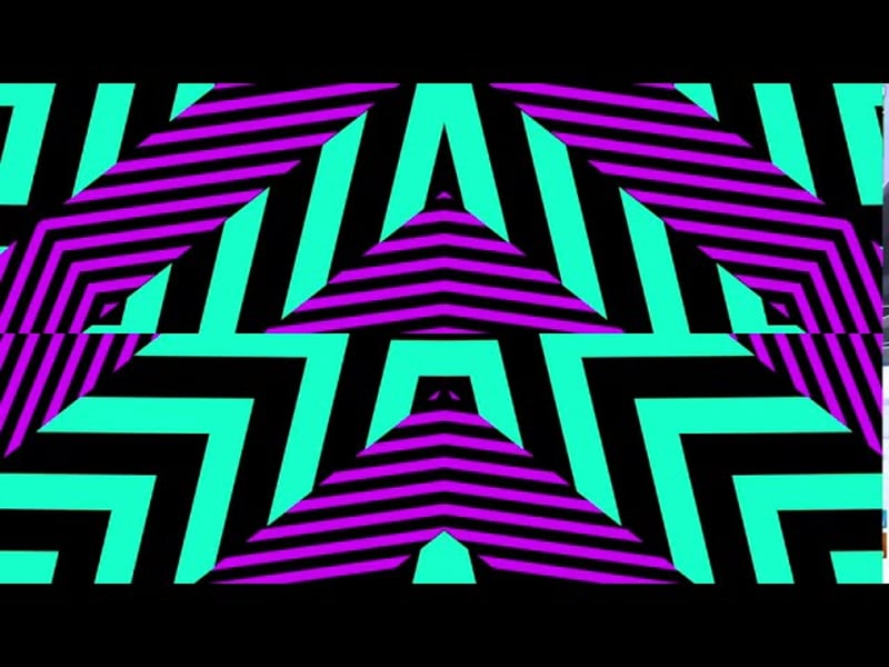 The Fierce And The Dead - Dancing Robots - Visualiser by Mark Duffy