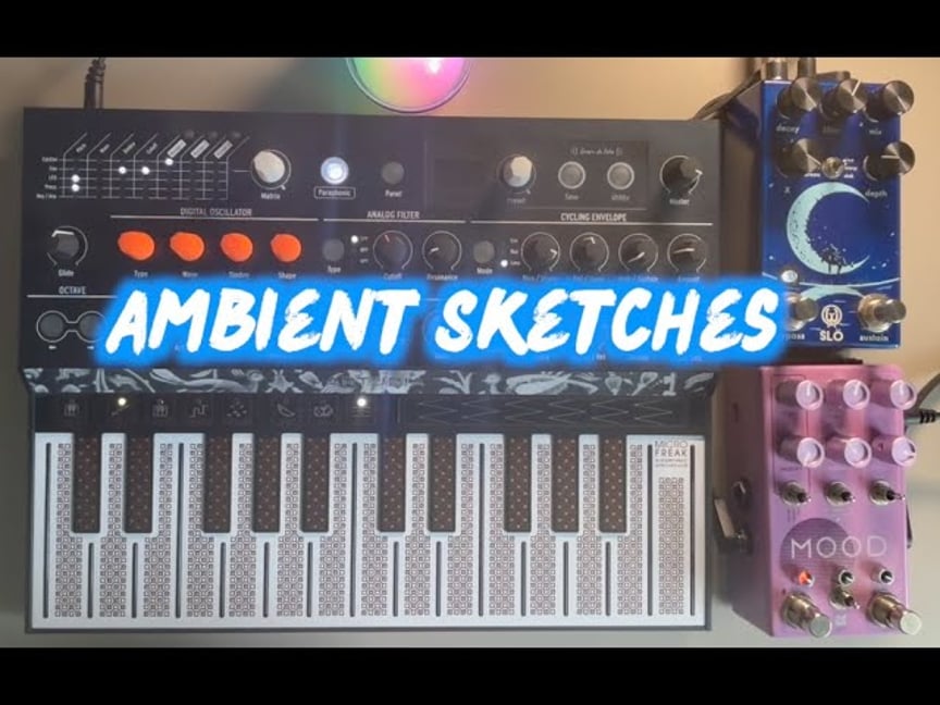 Ambient Sketches #4 - Improvised Synth Soundscape