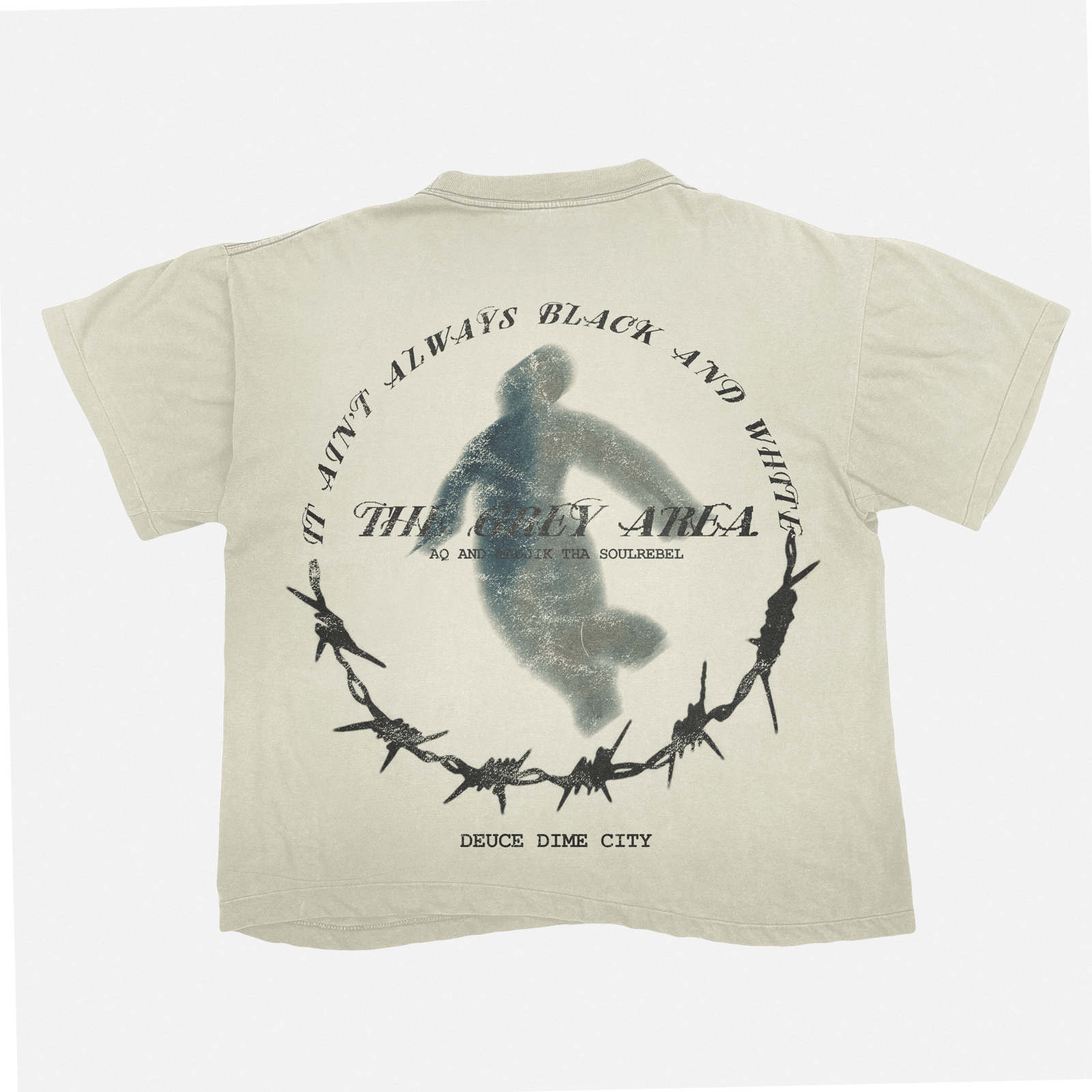 The Grey Area T-shirt (Deuce Dime City)