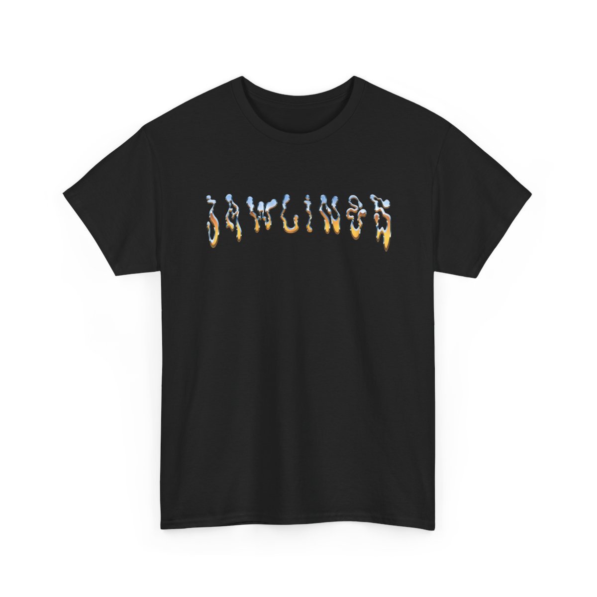 JAWLINES "CHROME" BLACK TEE