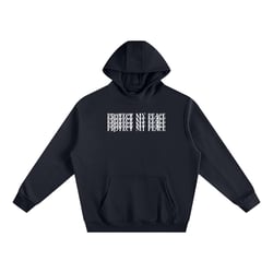 Fleeced High Neck "Protect My Peace" FRONT SIDE ONLY Hoodie