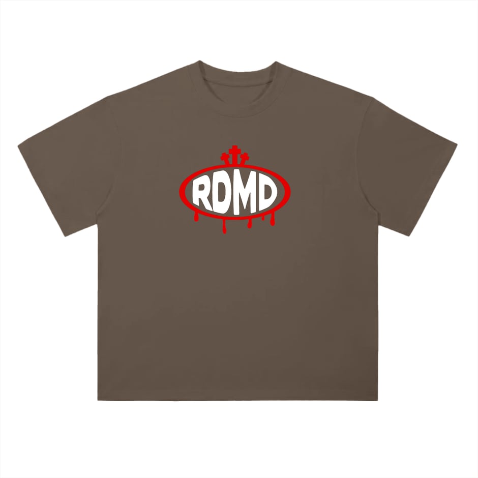 RDMD "His Blood" Plain Brown T