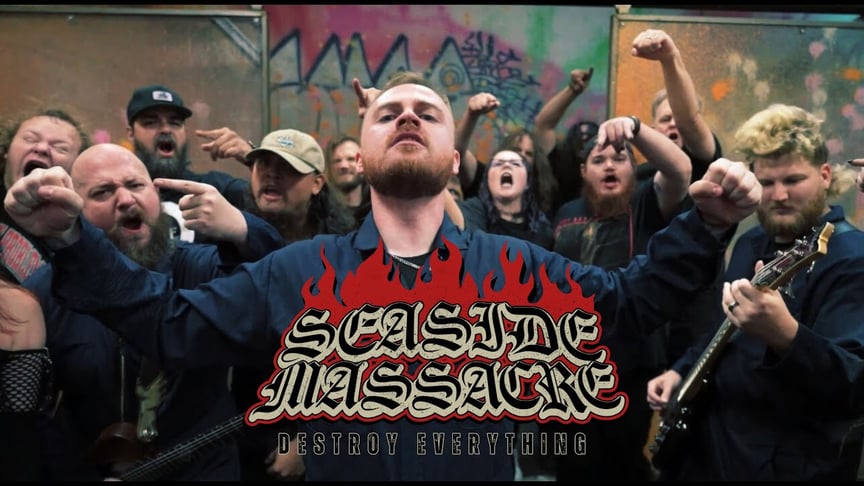 Seaside Massacre - Destroy Everything (Official Music Video)