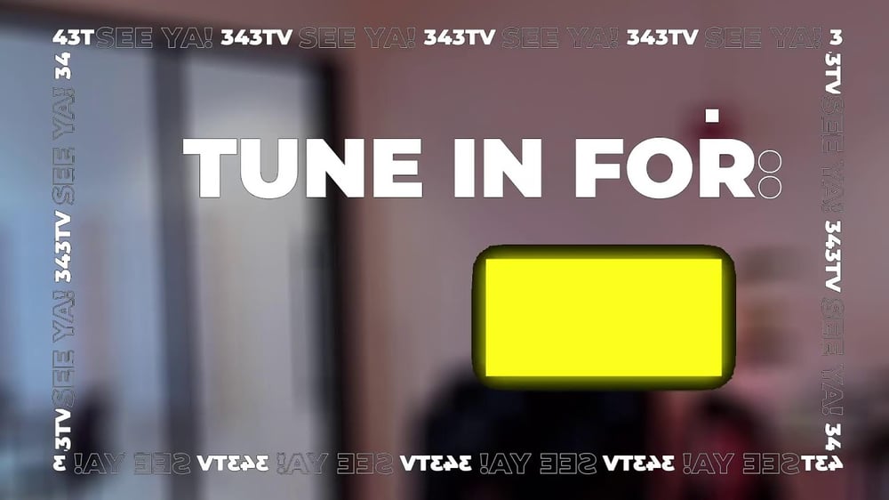 Selway's Techno Saturdays with John Selway | 343 TV