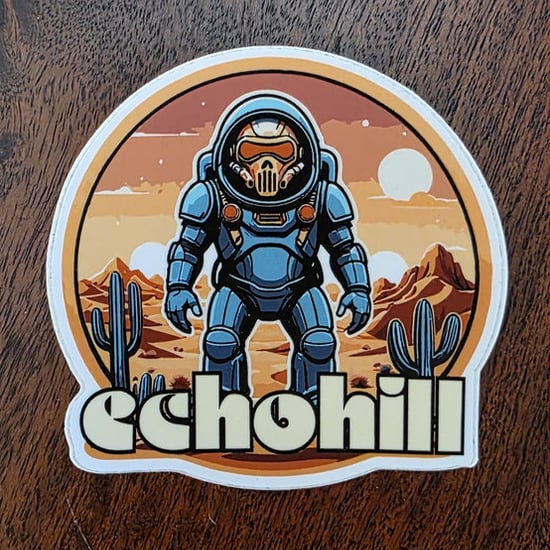 Spaceman Sticker