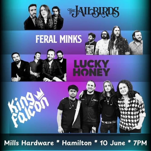 The Jailbirds at Mills Hardware