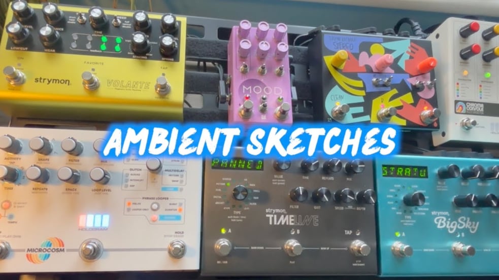 Ambient Sketches #3 - Improvised Ambient Guitar Soundscape