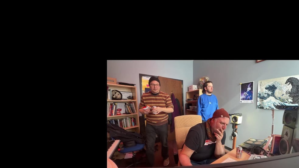 OFFICE DAY WITH ELEKTRODINOSAUR