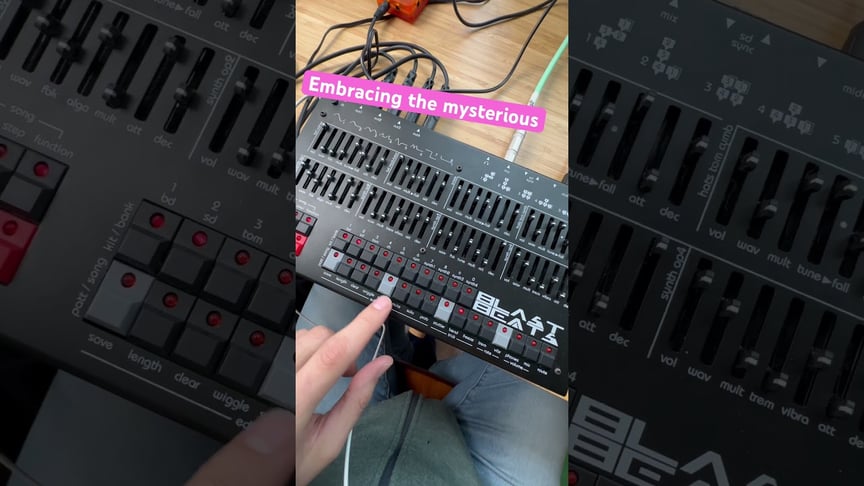 Embracing the mysterious tones of Blast Beats #synth