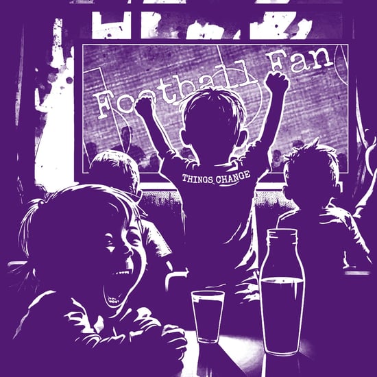 Football Fan (Lila-Weiß Edition)