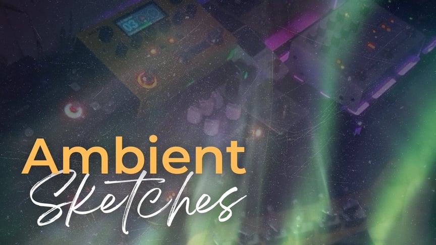 Ambient Sketch # 17 - Improvised Guitar Loop | Etheral Soundscape for calm and relaxation