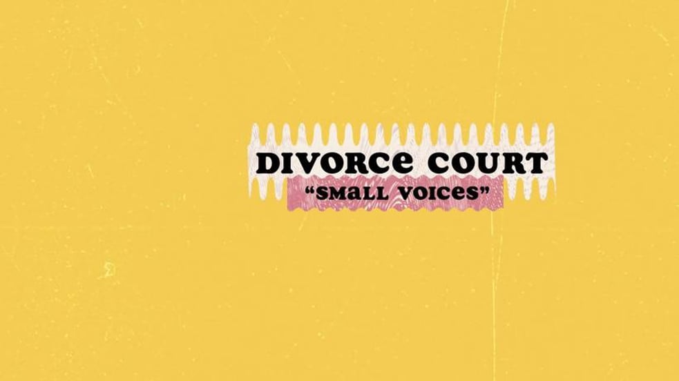 Divorce Court - Small Voices (Official Video)