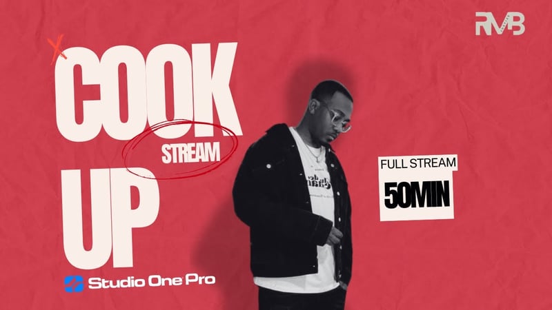 Finishing a Beat & Vocals in Studio One Pro 7 (50Min Stream) - RMB Justize