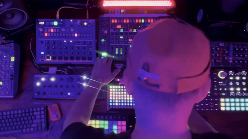 Live Improvisation Electronic Music Performance by Atilla Ural