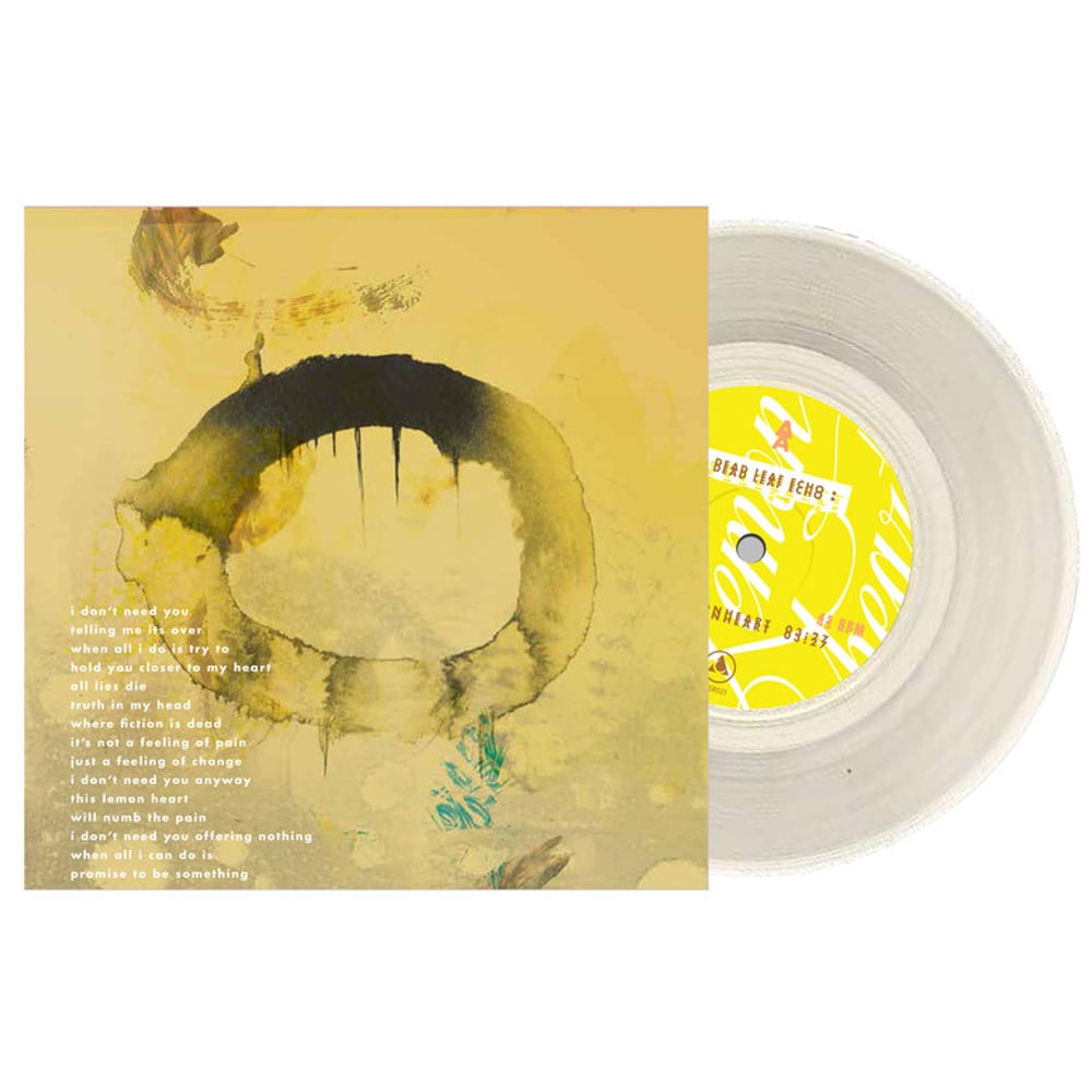 Lemonheart 7" - 7" clear vinyl