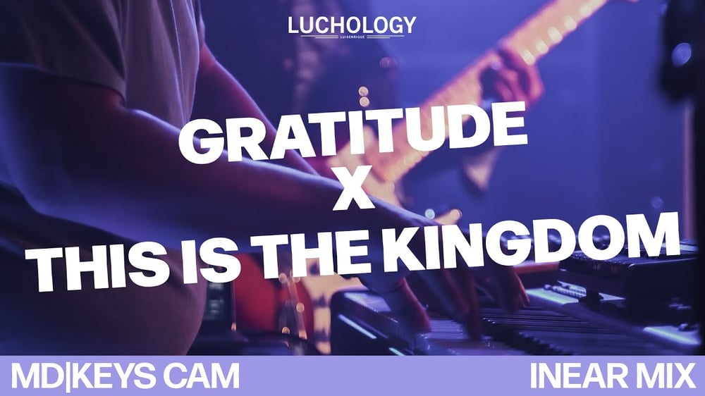 Gratitude x Brandon Lake (LIVE) || LIVE MD CAM + INEAR MIX #inearmix #MDCAM