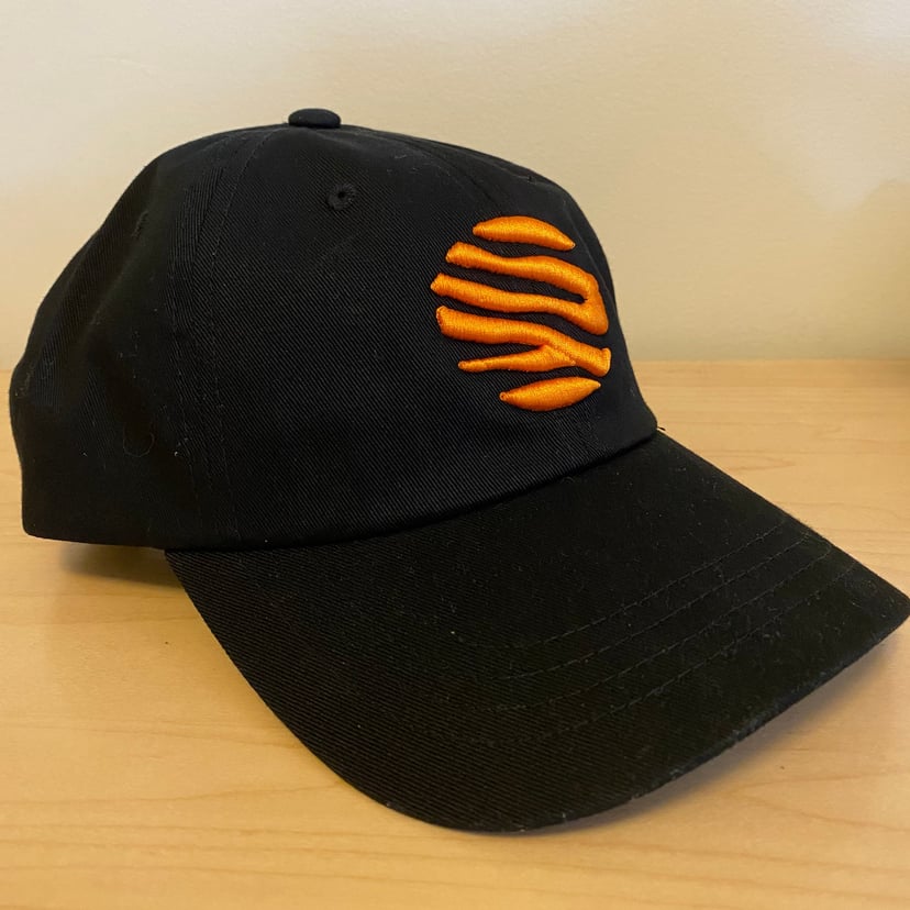 Black Hat w/ Orange Tiger Logo image