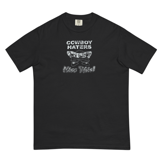 Kiss This Unisex garment-dyed heavyweight t-shirt