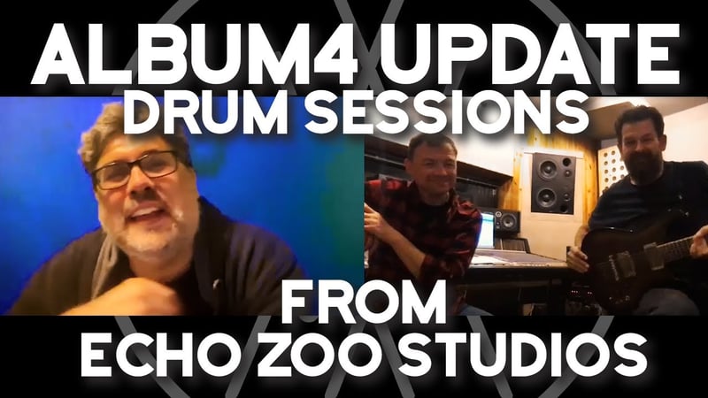 We're in the studio! Right now! Album 4 update.