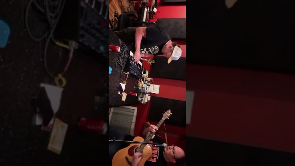 New Song: Untouchable! Live in studio short! #newsong TURN IT SIDEWAYS EDITION