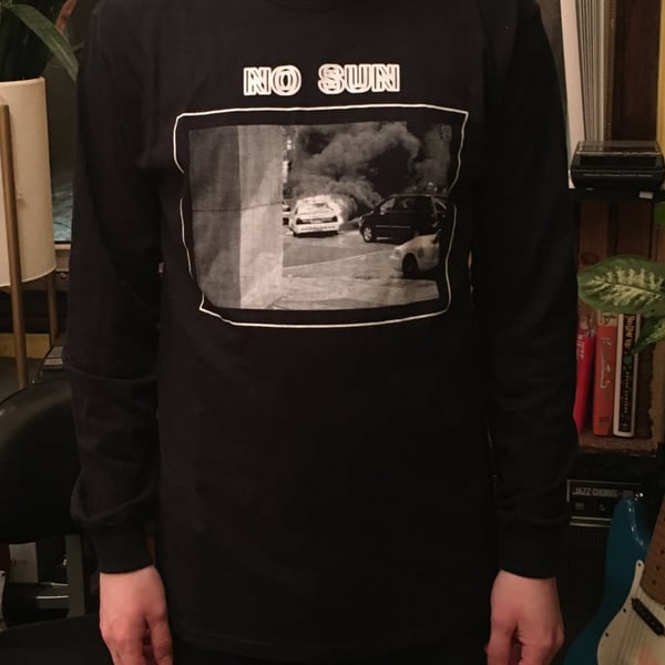 Engulfed Police Car Long Sleeve image