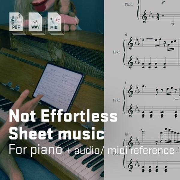 This Is Not Effortless - Sheet Music image