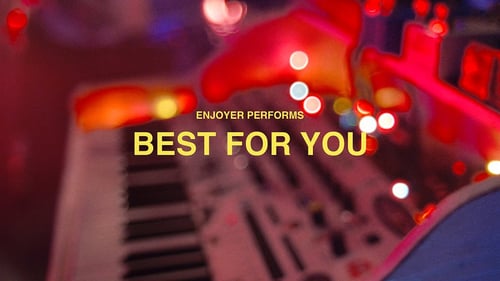 Best For You - In studio performance