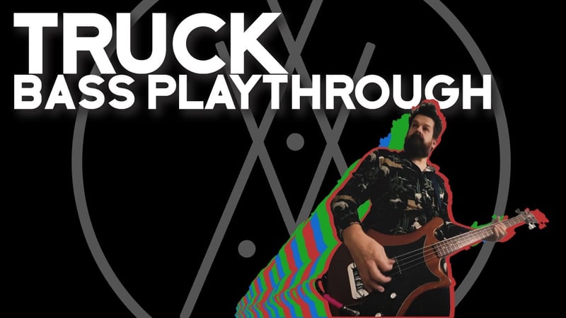 Fierce & The Dead - Truck Bass Playthrough - Guild B1 - Tech 21 VT Bass Deluxe - Keely Compressor