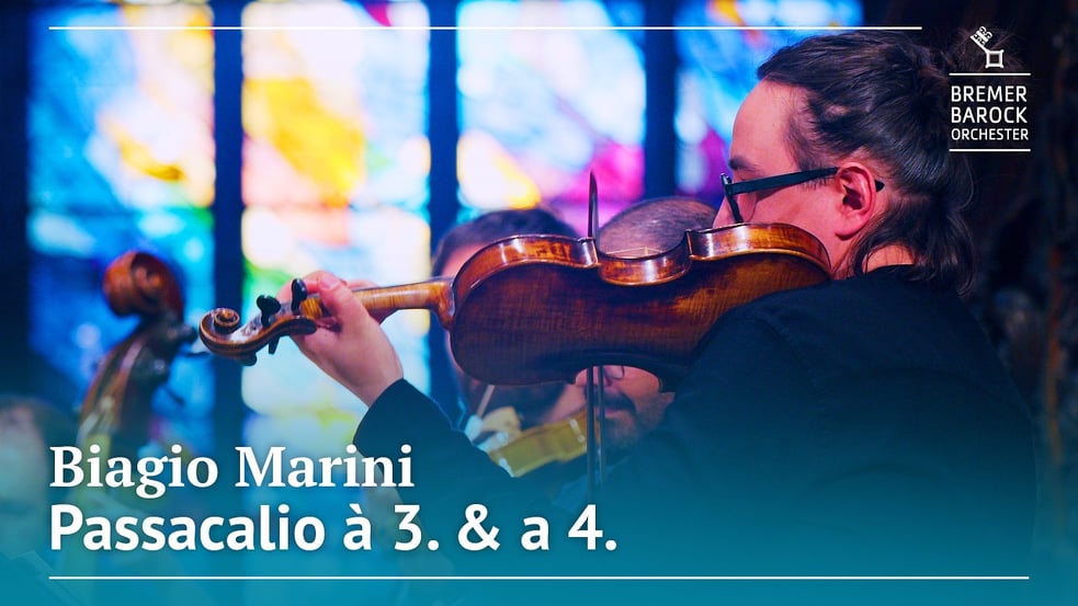 Biagio Marini: Passacalio à 3. & a 4. from Op. 22