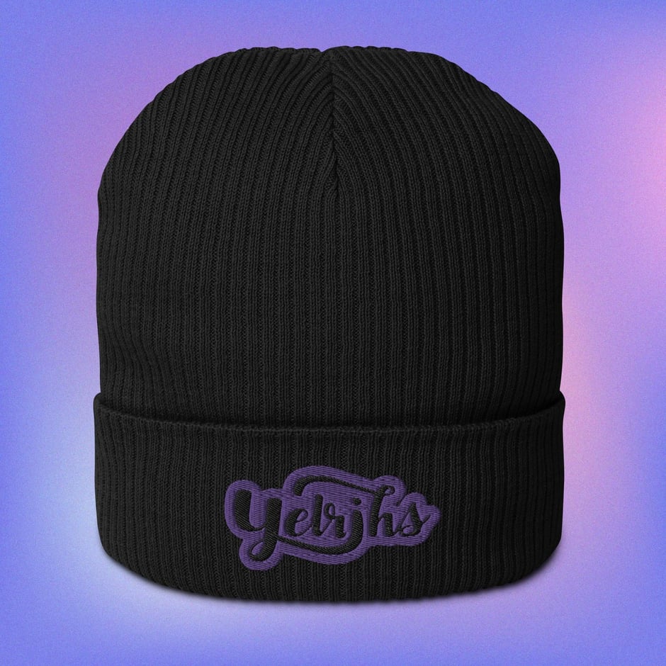 YELRIHS Organic ribbed beanie