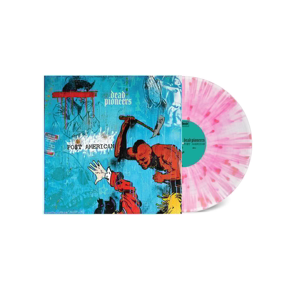 PO$T AMERICAN - Limited Edition Pink Splatter 12" Vinyl (Webstore Exclusive)