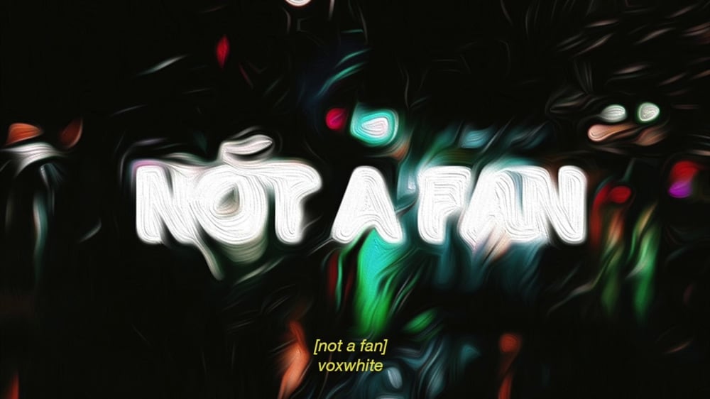 not a fan (audio)
