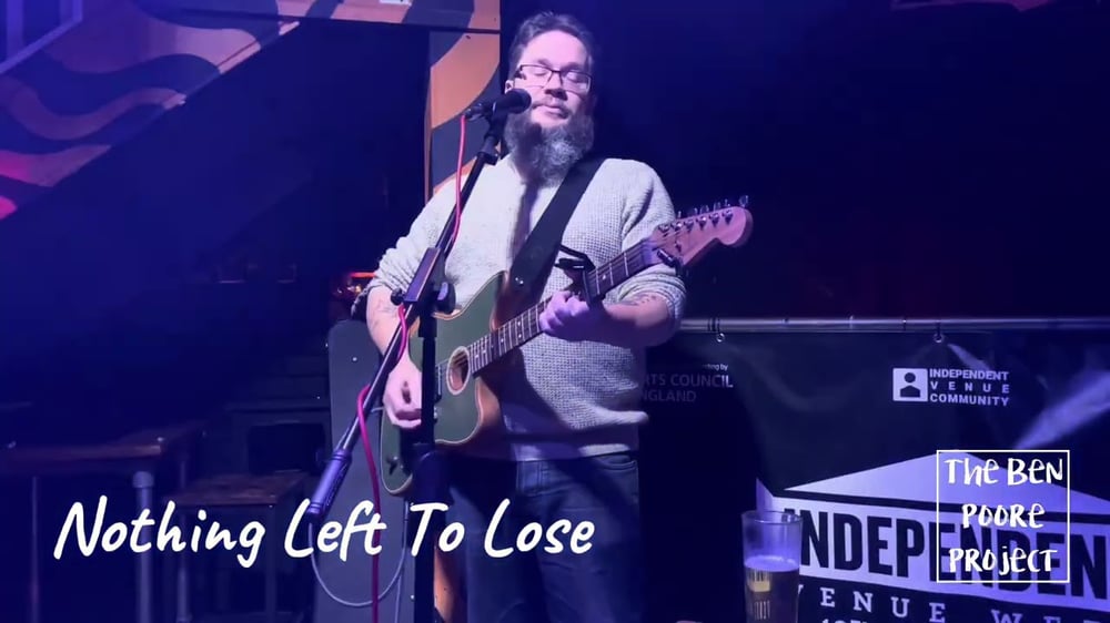 The Ben Poore Project - Nothing Left To Lose - Bears Bar - Bournemouth - 28Mar24