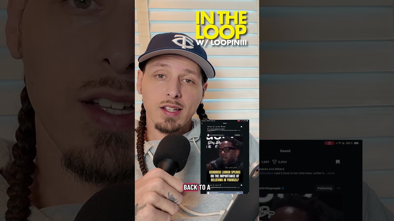 🔁 IN THE LOOP: Kendrick Lamar - There’s one YOU… and you’re amazing!