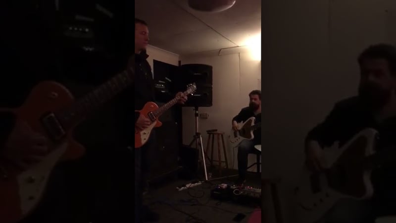 Jamming on a new song….should we put it on the album???
