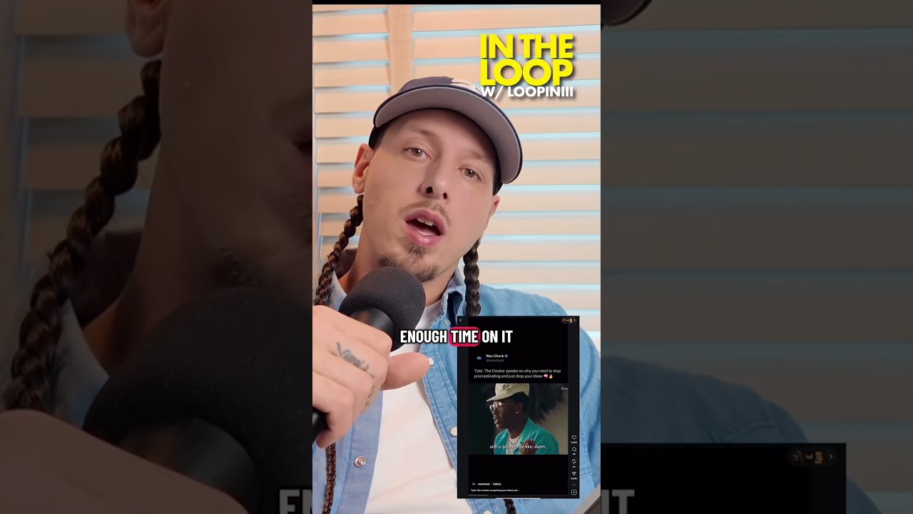 In The Loop: Tyler The Creator on Beating Procrastination