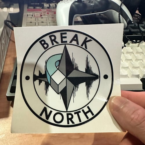 Break North Logo Stickers