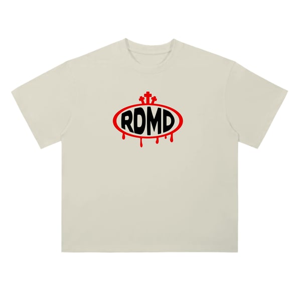 RDMD "His Blood" Plain Tan T image