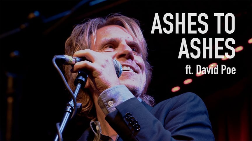 "Ashes to Ashes" - Live David Bowie Cover ft. David Poe
