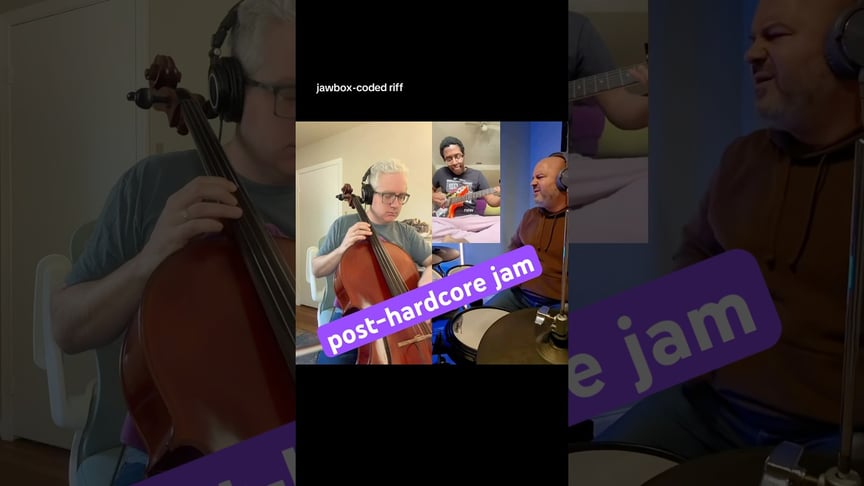 Adding cello to a post-hardcore riff