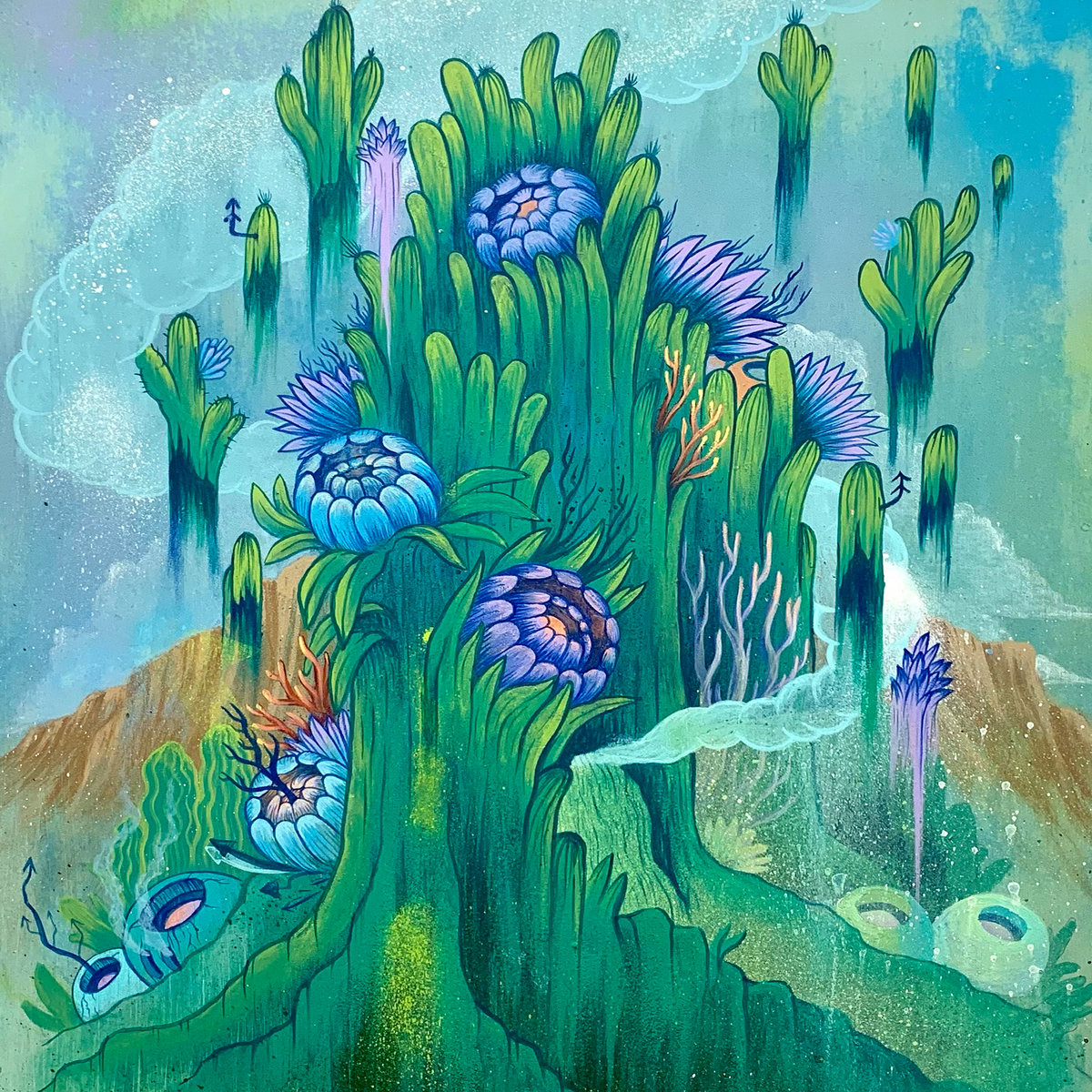 Floating Cactus - Digital