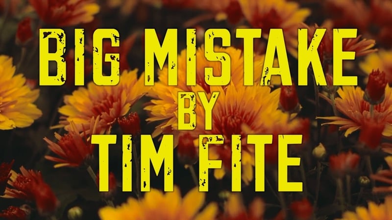 Big Mistake - Tim Fite Cover by Faith in Foxholes (Lyric Video)