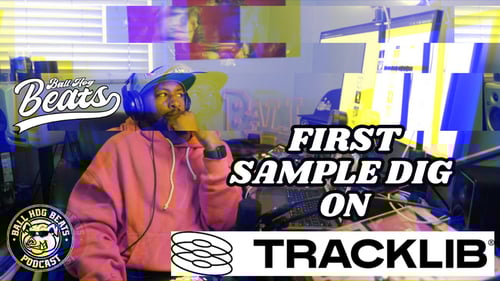 First Sample Dig on Tracklib [PRE-POD : EPISODE 280) | Ball Hog Beats Podcast