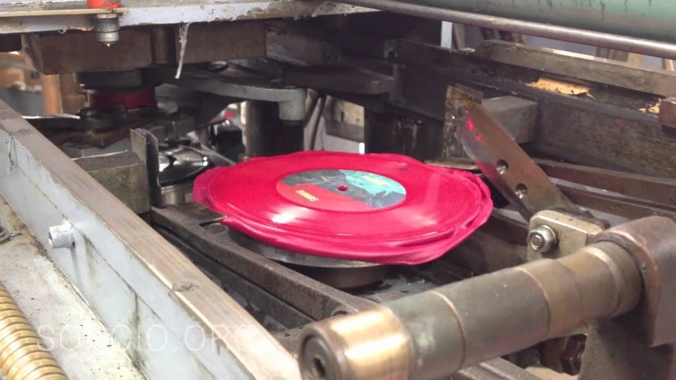 the making of the Scientist vinyl.